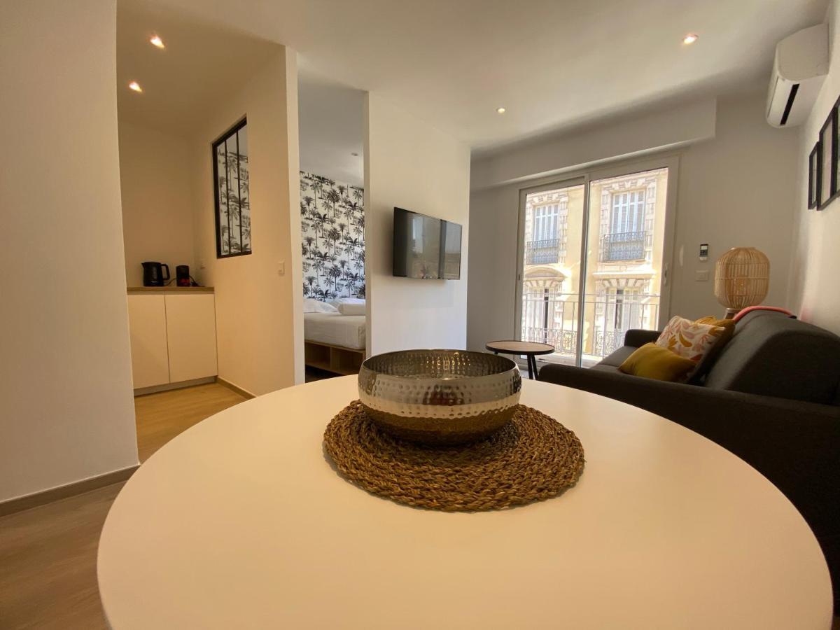 C001-Beau Studio Neuf Situe Au Centre Cannes Bagian luar foto