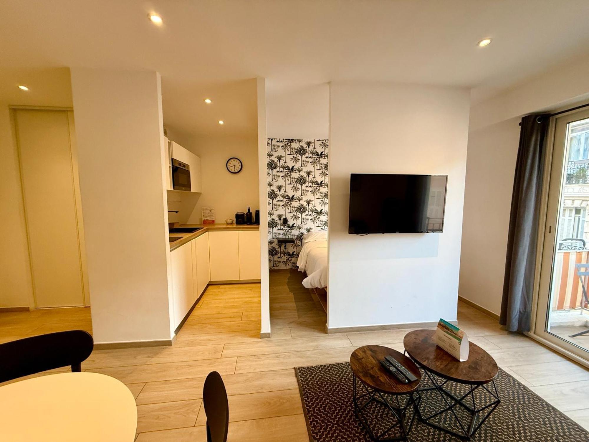 C001-Beau Studio Neuf Situe Au Centre Cannes Bagian luar foto